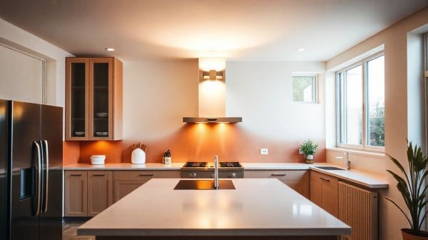 L'éclairage mural idéal pour cuisine avec interrupteur stylé