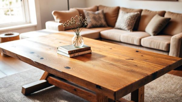 Top 5 tables en bois faites main pour rehausser votre intérieur