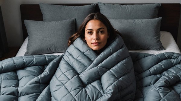 Ma couverture lestée : pour un sommeil de qualité sans stress